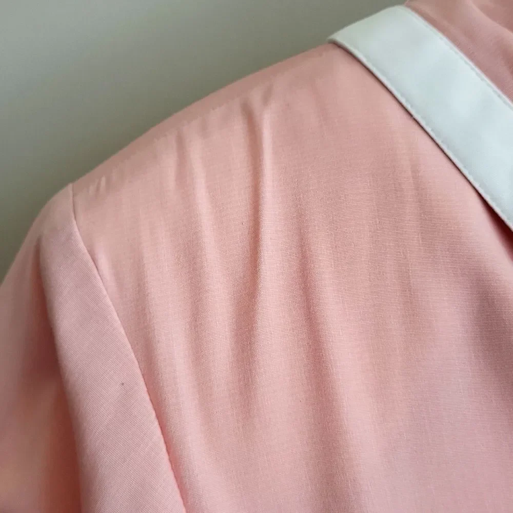 Chic Peach Hooded Jacket from Florence, Italy